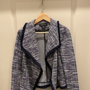 Navy Open Blazer